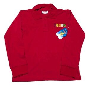 Haribo Kids 3T‎ Long Sleeve Red Polo  Shirt New With Tags 34.00 Retail